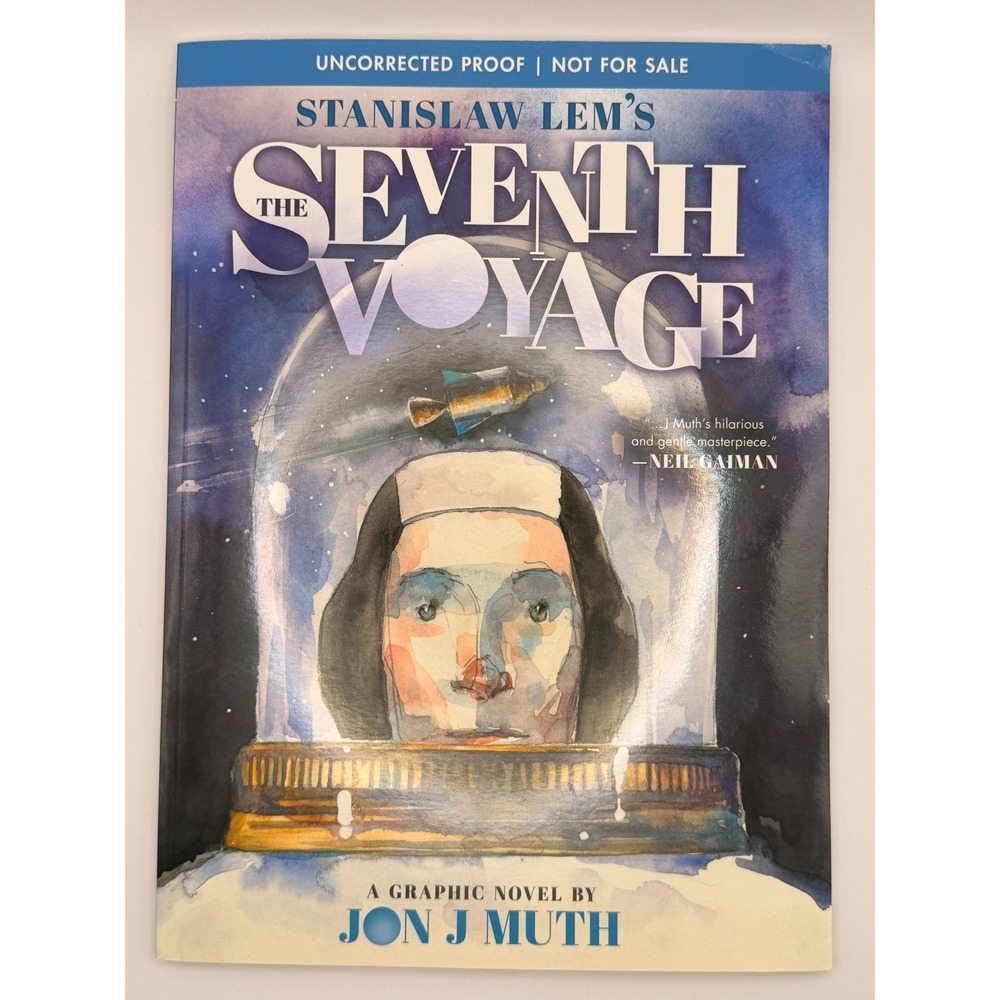 Stanisław Lem The Seventh Voyage Jon J Muth Uncorrected Proof Graphic Novel
